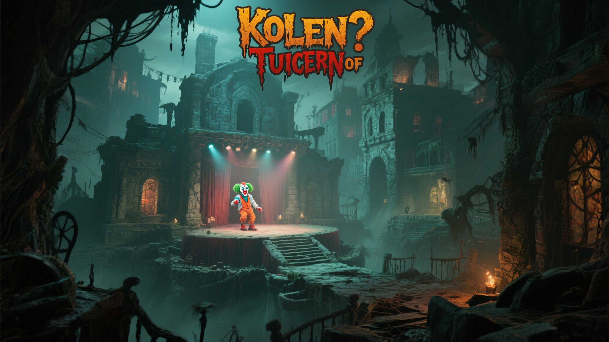 四人协力《小丑与荒城迷途》上线,智慧与逃生的极限挑战! 四人协力《小丑与荒城迷途》上线,智慧与逃生的极限挑战!