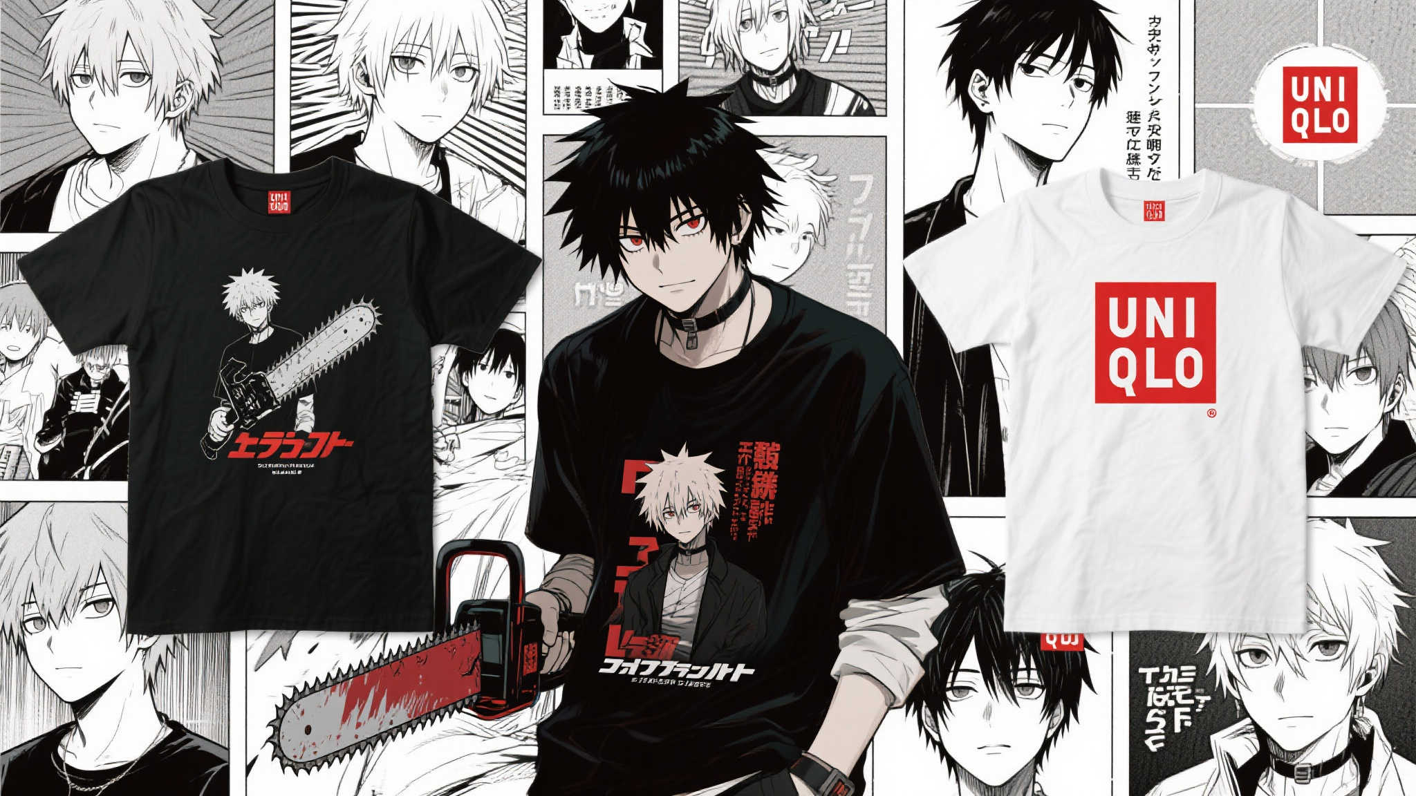 优衣库携手《链锯人》推出联名T恤,剧场版动画定档九月! 优衣库携手《链锯人》推出联名T恤,剧场版动画定档九月!