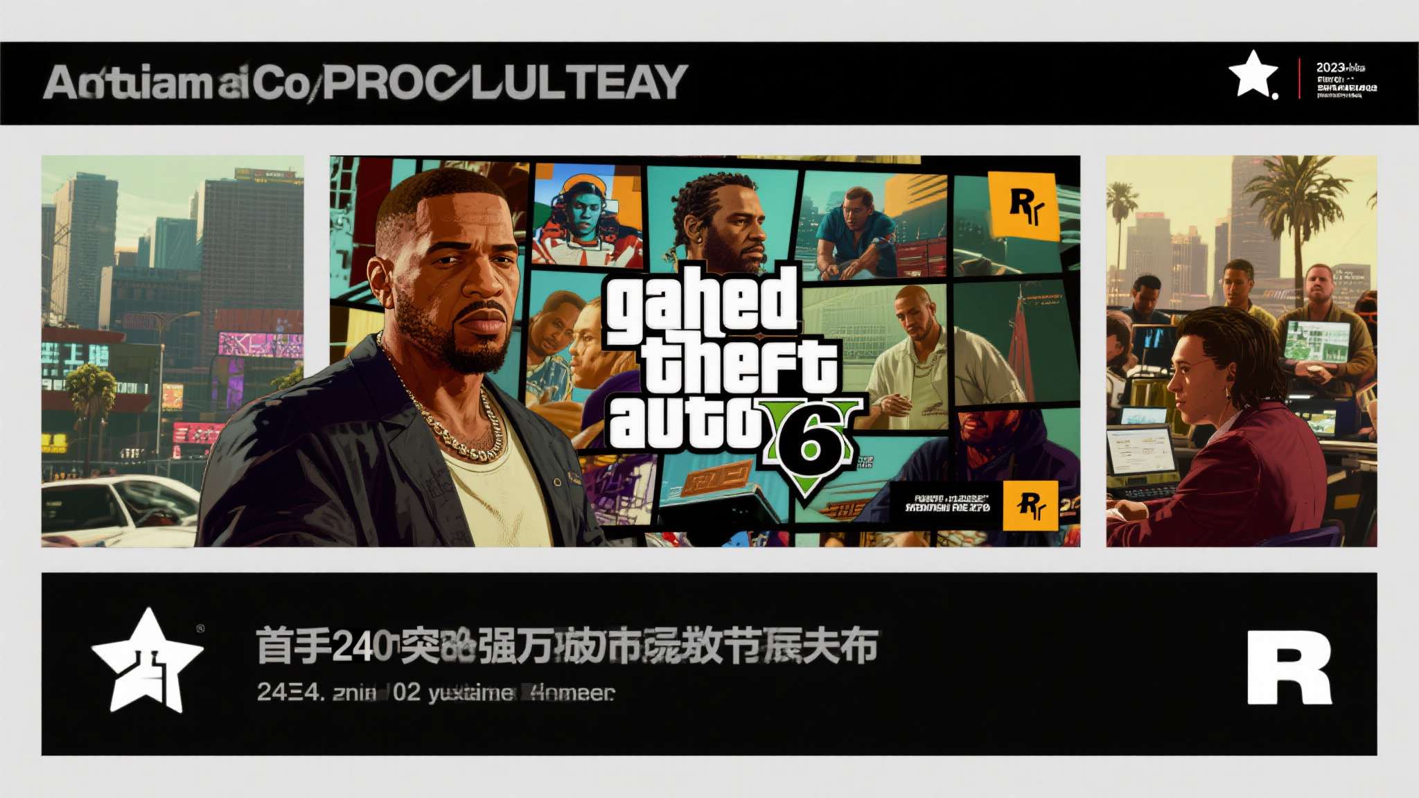 《GTA6》全球宣发即将启动！R星招聘市场传播经理