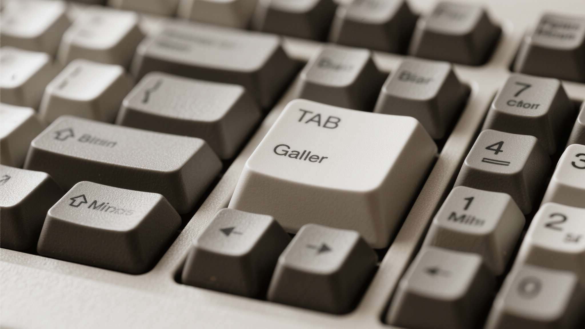 关于TAB键的冷知识：居然和比尔·盖茨的母亲有关！